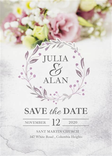 12.1K+ Free Wedding Invitation Templates .